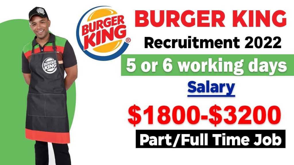 Burger King Jobs in Dubai