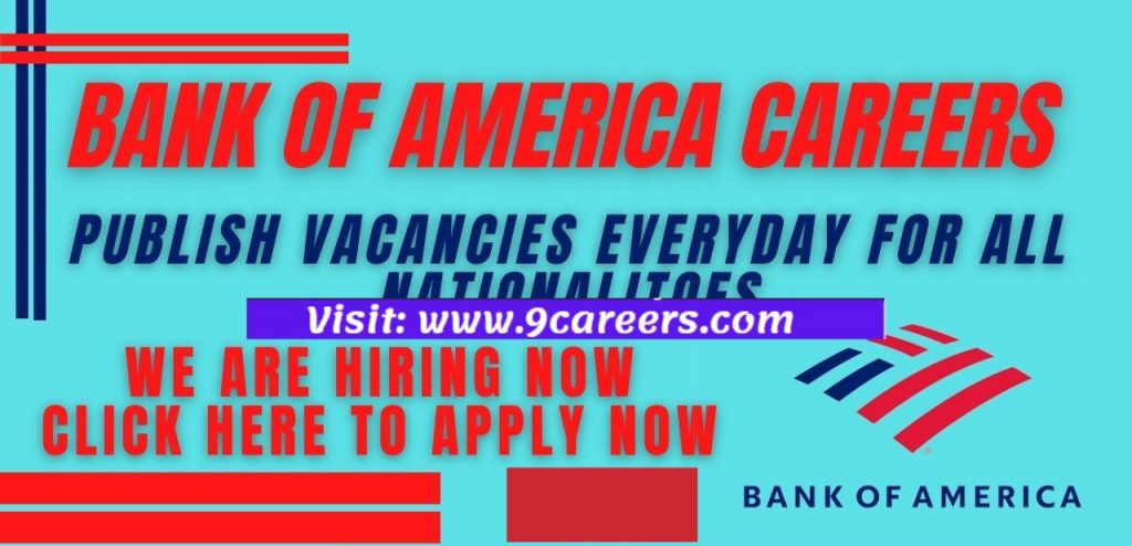 Bank Of America Career