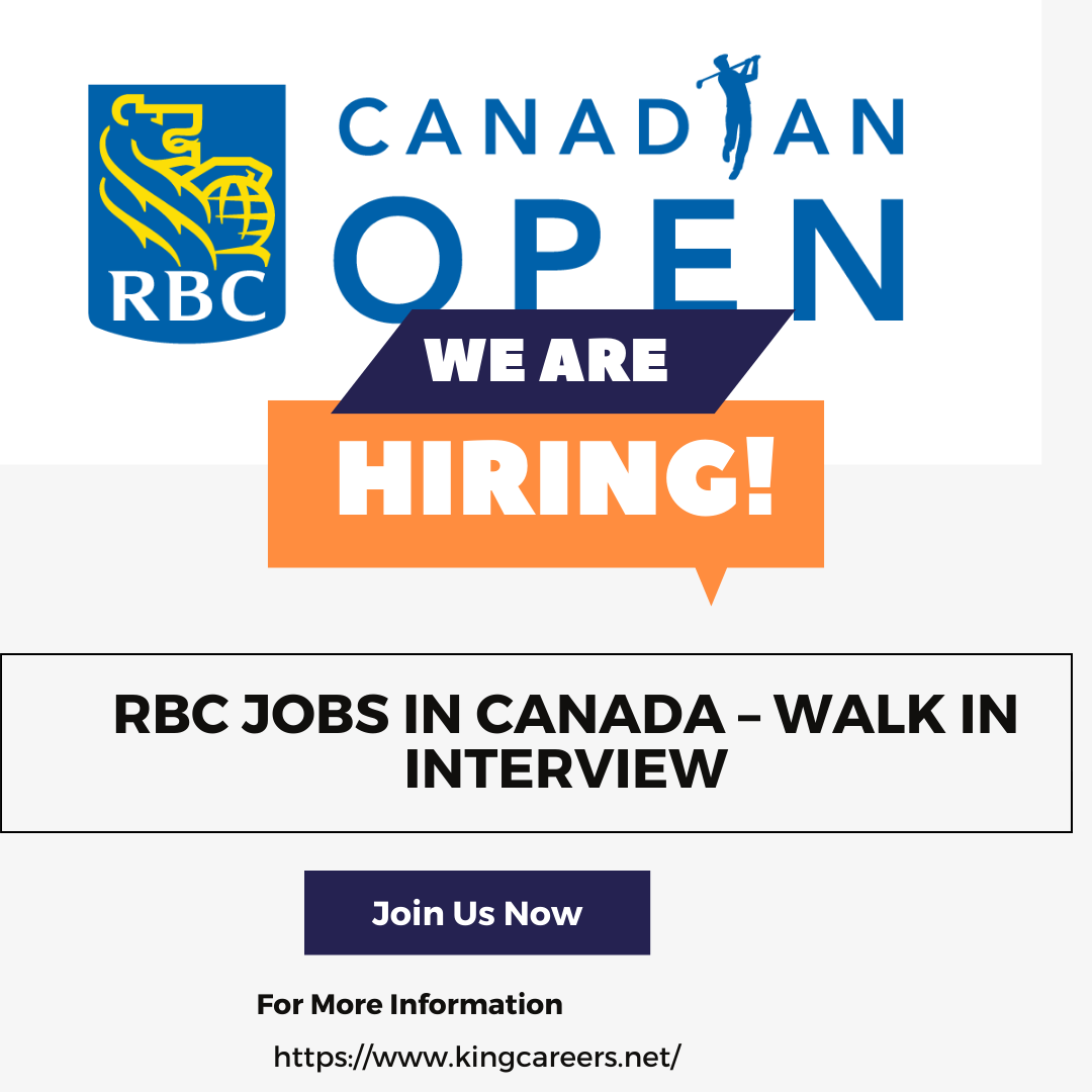 RBC Jobs In Canada Walk In Interview 99+ Free Vacancies