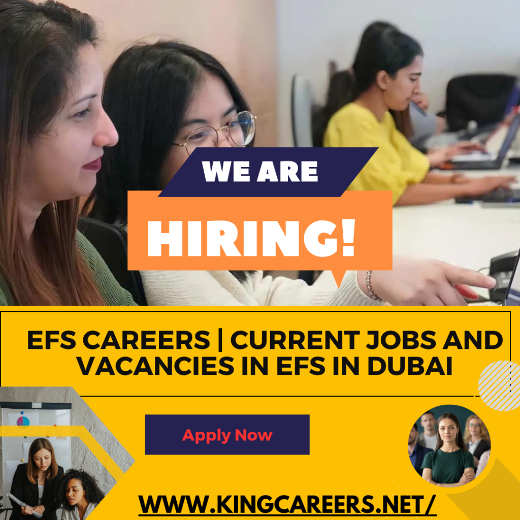 EFS Careers  Current Jobs and Vacancies in EFS in Dubai