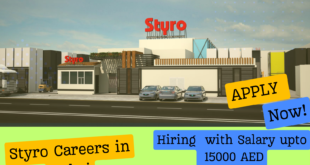 Styro Careers dubai